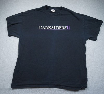 Darksiders II Shirt Mens XLarge Black Video Game Tee 2012 Comic Con Vigil THQ