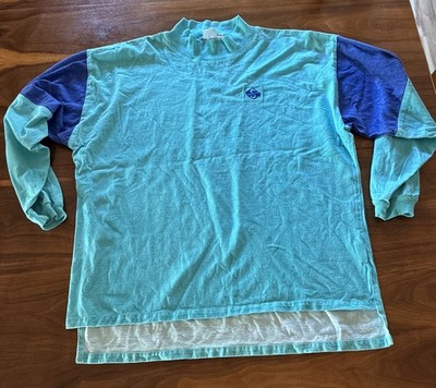 Vintage Quicksilver Long Sleeve Single Stitch USA Size Large Made In USA
