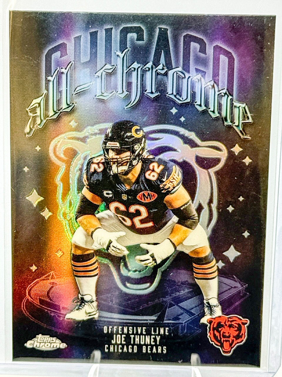 2025 Topps Chrome - All-Chrome Team Joe Thuney #ACT-14 Refractor