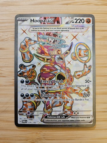 Hoopa ex 226/182 PAR Paradox Rift NM Full Art Pokemon Card