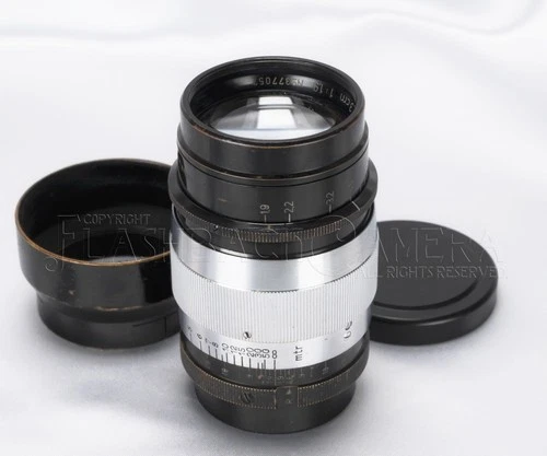 *Fully Serviced* Hektor 73mm f1.9 Black / Chrome Leica LTM HEKON Yr.1937 #026267