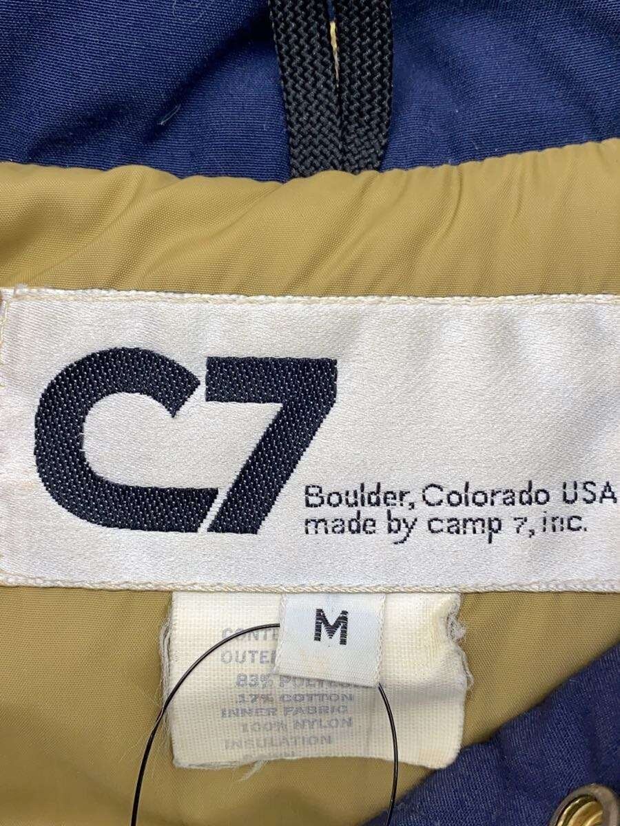 CAMP7◆Down jacket/M/Polyester/NVY - image 3