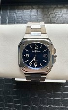 Bell & Ross BR 05 Blue Steel 40mm Automatic Watch Full Set 2