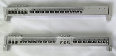 ABN Set: AZ17NN (N) + AZ27 (PE) Steckklemmen für AMIGO Kleinverteiler - NEU