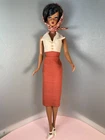 RESERVED Dress with Wrap Vintage Silk Scarf for Silkstone Barbie by Solveig