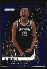 Tiffany Hayes 2024 Panini Prizm WNBA Blue Velocity Prizms #81 Las Vegas Aces