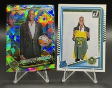 2025 Dominique Malonga Seattle Storm Rookie Card Lot Cracked Ice & Base