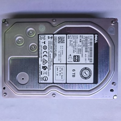 Hitachi 0F22902 / HUS726060AL4214 / Dell X85RH 6TB Enterprise SAS HDD nur 60h!!!