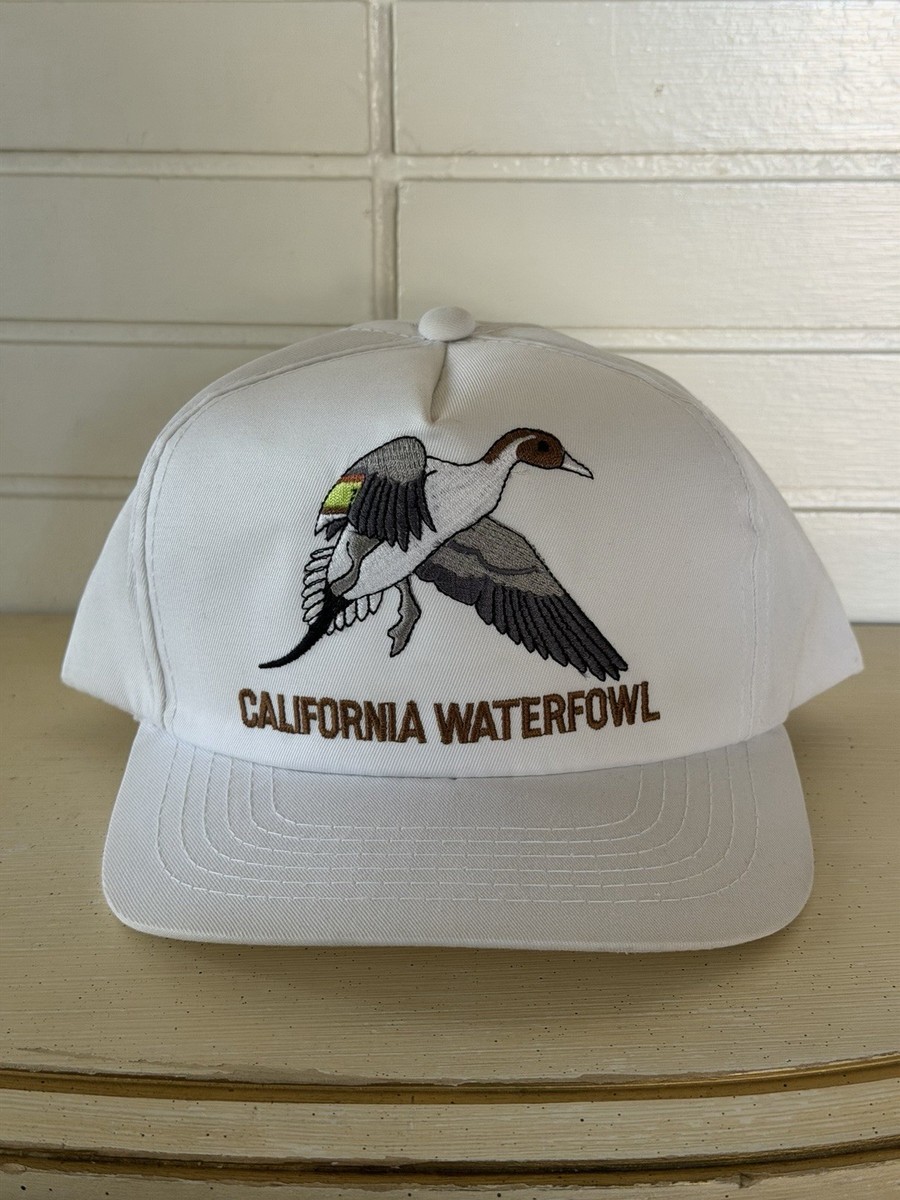 Vintage California Waterfowl A-Frame SnapBack Hat Youngan Snap