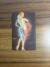 Vintage 1940s Mutoscope Pin Up Card Zoe Mozert Wiggle Showgirl Arcade Exhibit — photo 1