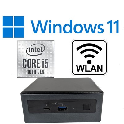 Intel NUC 10i5FNH i5 10210U 16GB RAM DDR4 256GB SSD USFF Mini PC WLAN Wifi Bluet