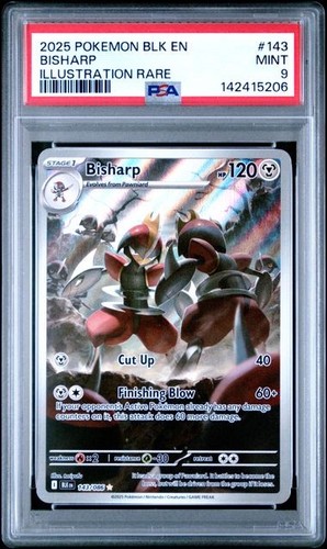 Bisharp graded PSA 9 for sale on eBay