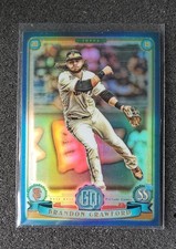 2019 Topps Gypsy Queen - Brandon Crawford #265 Chrome Indigo /150