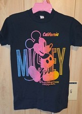 Vintage 1990s Disney Mickey California Tshirt Kids Size Medium 10-12