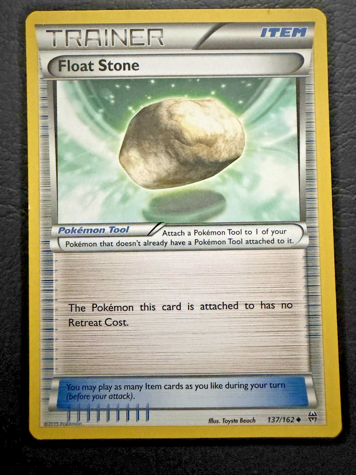 Float Stone (137/162) - XY: Breakthrough Trainer - Pokemon Card