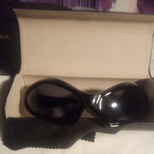 Balenciaga Alien Glasses Black Eyewear Sunglasses Futuristic