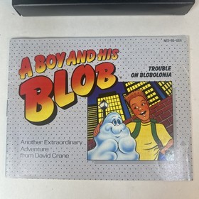 Carrello A Boy and His Blob NES + manuale + custodia testata