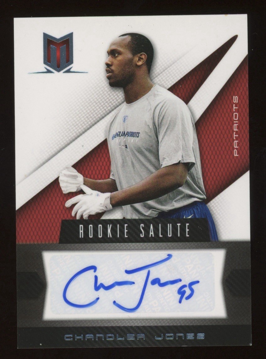 Chandler Jones Panini Momentum Rookie Salute Signatures #14 Base