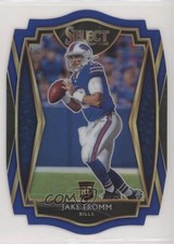 2020 Panini Select Premier Level Blue Prizm Die-Cut Jake Fromm #149 0wp8