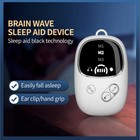 Advanced CES Sleep Aid Device, Vagus Nerve Stimulation Device w/ Ear Clips Sleep