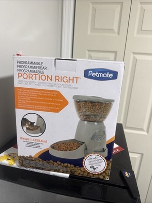Petmate Portion Right Programmable Dog and Cat Feeder