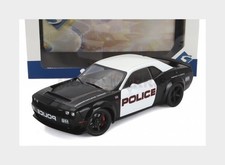 SOLID 1805715 DODGE - CHALLENGER R/T SCAT PACK HIGHWAY POLICE 2023 - BLACK WHIT