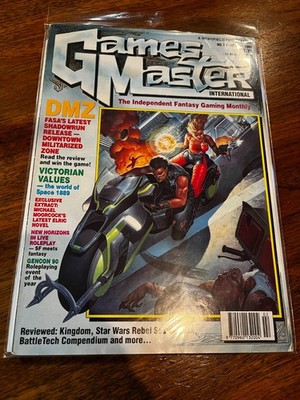Games Master International UK RPG magazine issue 7