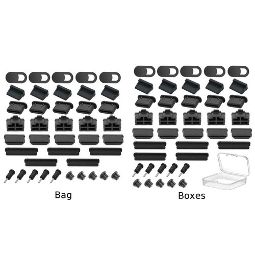 Silicone Dust Cover Set for USB Ports Compatible with For Laptops and Phones - Zdjęcie 11 z 22