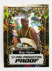 2025 Leaf Metal Basketball Gary Payton Signature Series 1/1 Pre-Production Proof