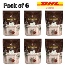 DXN Ootea Lingzhi Black Coffee Mix Oolong + Ganoderma Reishi 6 Packs 21g x 20pcs