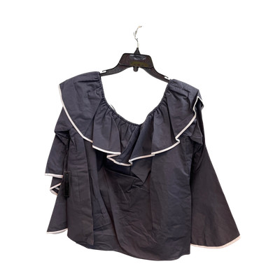 MaxSport Black Ruffle Top XL - Women's Blouse