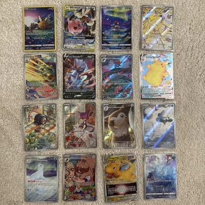 Pokémon TCG English, Japanese, Korean Bundle, 72 Bulk, Job Lot Full Arts, EXs 