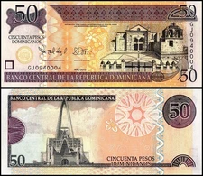 Dominican Republic 50 Pesos, 2012, P-183b, UNC