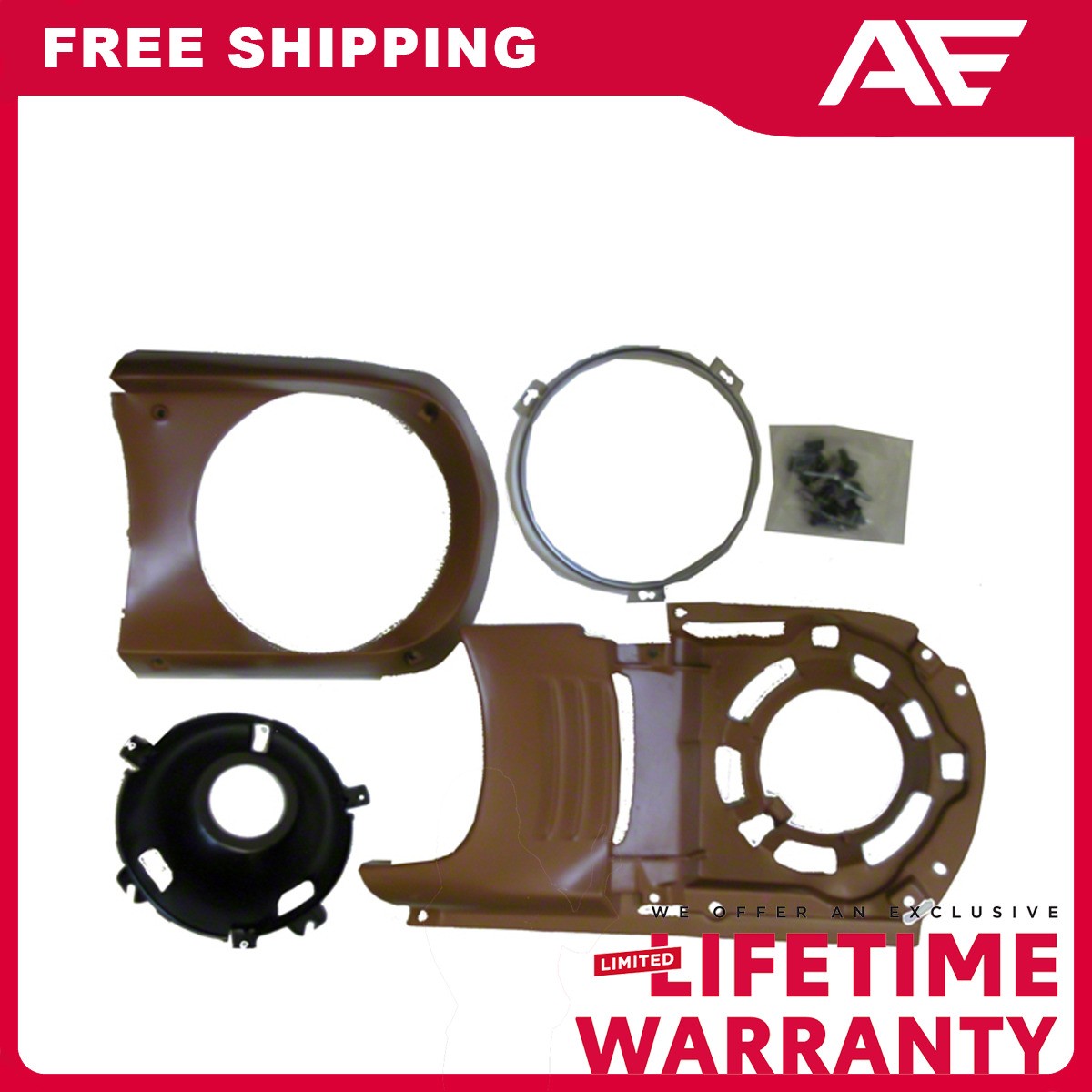 Headlight Assembly Driver Side For 1964-1966 Ford GT40 Mustang