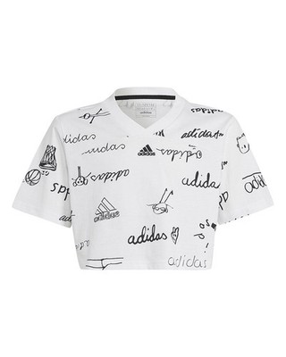 Brand Love Cropped Kids Adidas T-Shirt