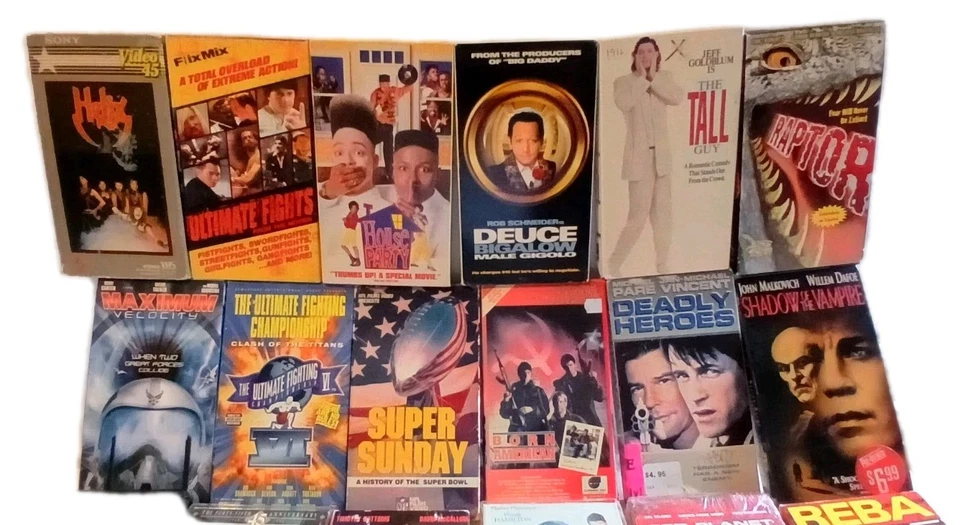 Panasonic VHS Mega Bundle V.5 SET 30 VHS TAPES -&- Panasonic VHS PLAYER TESTED - Image 3 of 4