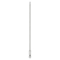 "1 StüCk T10 Sicherheits Torx Bit 1/4\" Sechskantschaft 8\" Lang S2 Stahl"