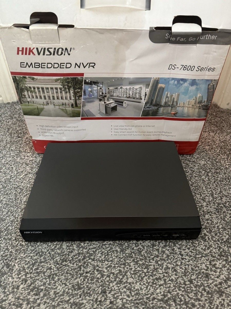 Videoregistratore Di Rete Digital Technology DS-7604NI-K1/4P - NVR Per Sistemi Di Sicurezza, Nero - Foto 9