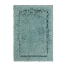 Regency Plush Stain/Fade Resistant Non-Slip Machine Washable Bath Mat Glacier 1'