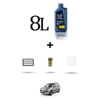 Hoffcar Wartungsset 3 Filter Und 8L ÖL FüR Renault Koleos II 2.0 Blue DCI 175