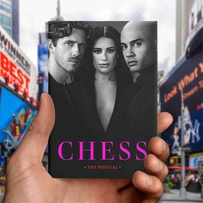 Chess - Aaron Tveit, Nicholas Christopher & Lea Michele Musical Magnet