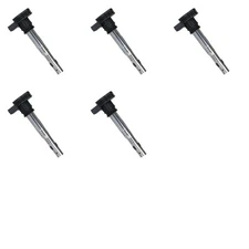 Ignition Coil Set of 5 For Audi, Lamborghini, and Volkswagen 2004-2016