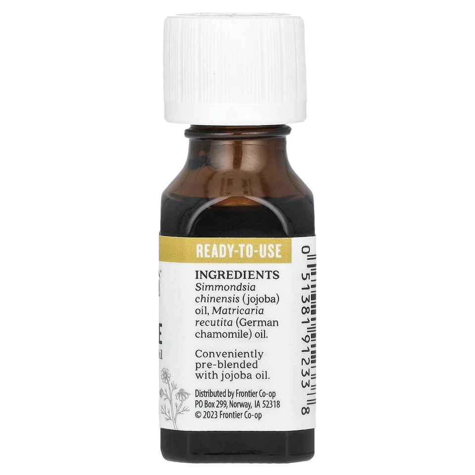 Aura Cacia, German Chamomile, In Jojoba Oil, .5 fl oz (15 ml) - Image 2 of 2