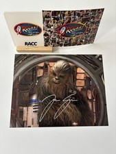 JOONAS SUOTAMO In-Person signed Autogramm/Autograph 20x25cm Star Wars