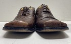 Vintage 90s Giorgio Brutini Private Collection Ostrich Square Toe Derby Size 10M — photo 2