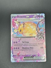 Dedenne ex 093/193 Doppio Raro Paldea Evoluto Pokemon Holo Near Mint IT
