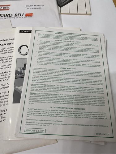 Vintage Computer Software And Manuals Floppy Prodigy Turbo Tax BASF Media Demos - Afbeelding 8 van 15