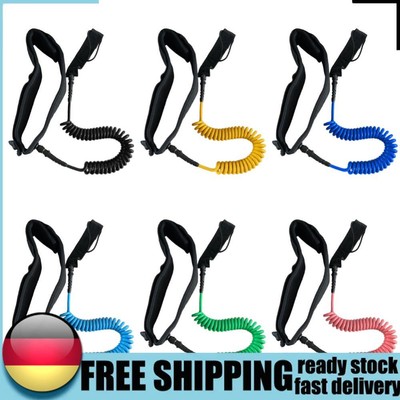 Coiled Leash Useful Coiled Surfing Leash for Surfing Beginner Practicing Supply