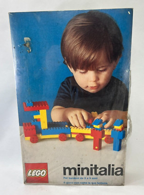 LEGO MINITALIA system set 13 NEW NEW vintage MINI ITALY SEALED Sealed MISB