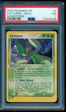 2003 Pokemon EX Sandstorm #2 Cacturne Holo PSA 7 NM on eBay